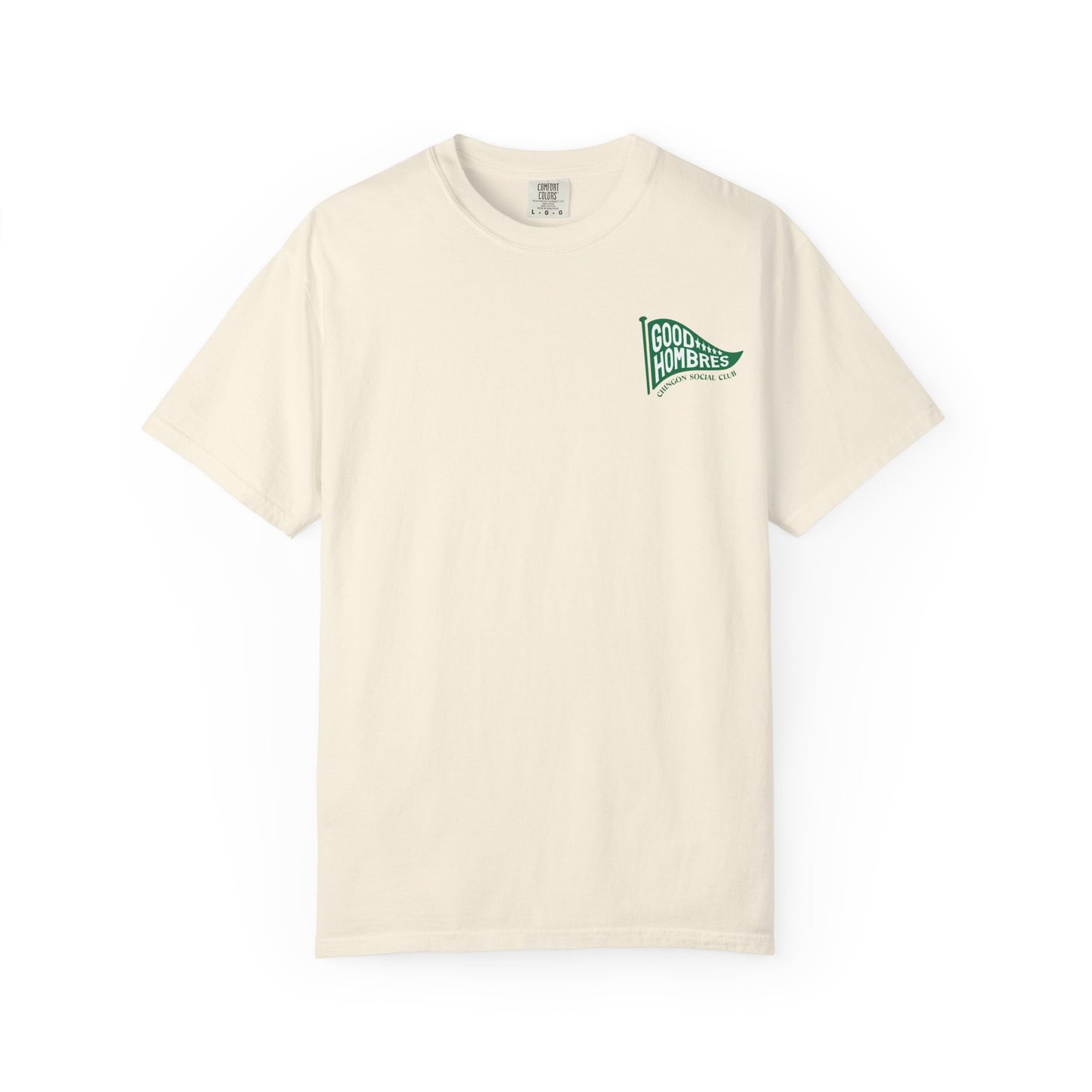 Good Hombres Tee Chingón Social Club - Natural Canvas