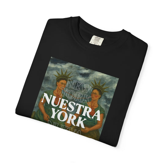 Nuestra York Tee Frida Inspired - Deep black