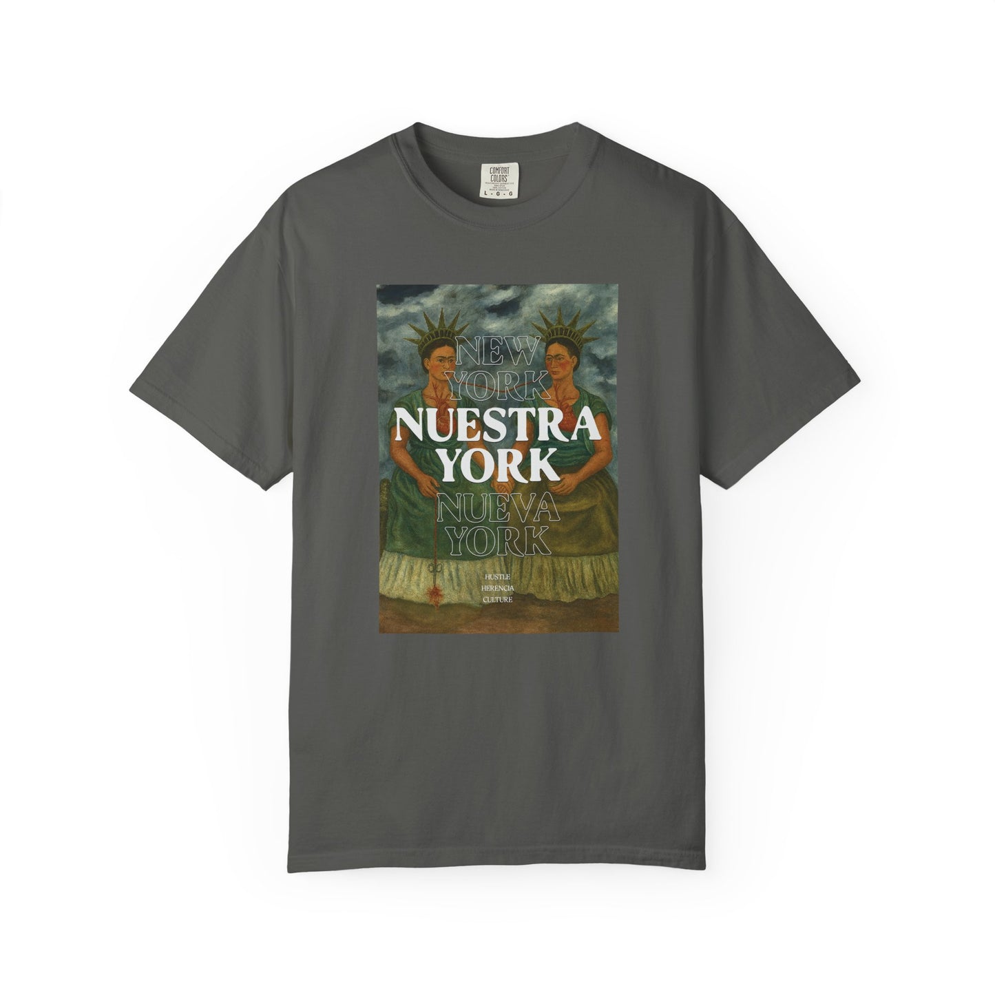 Nuestra York Tee Frida Inspired - Earthy Sage