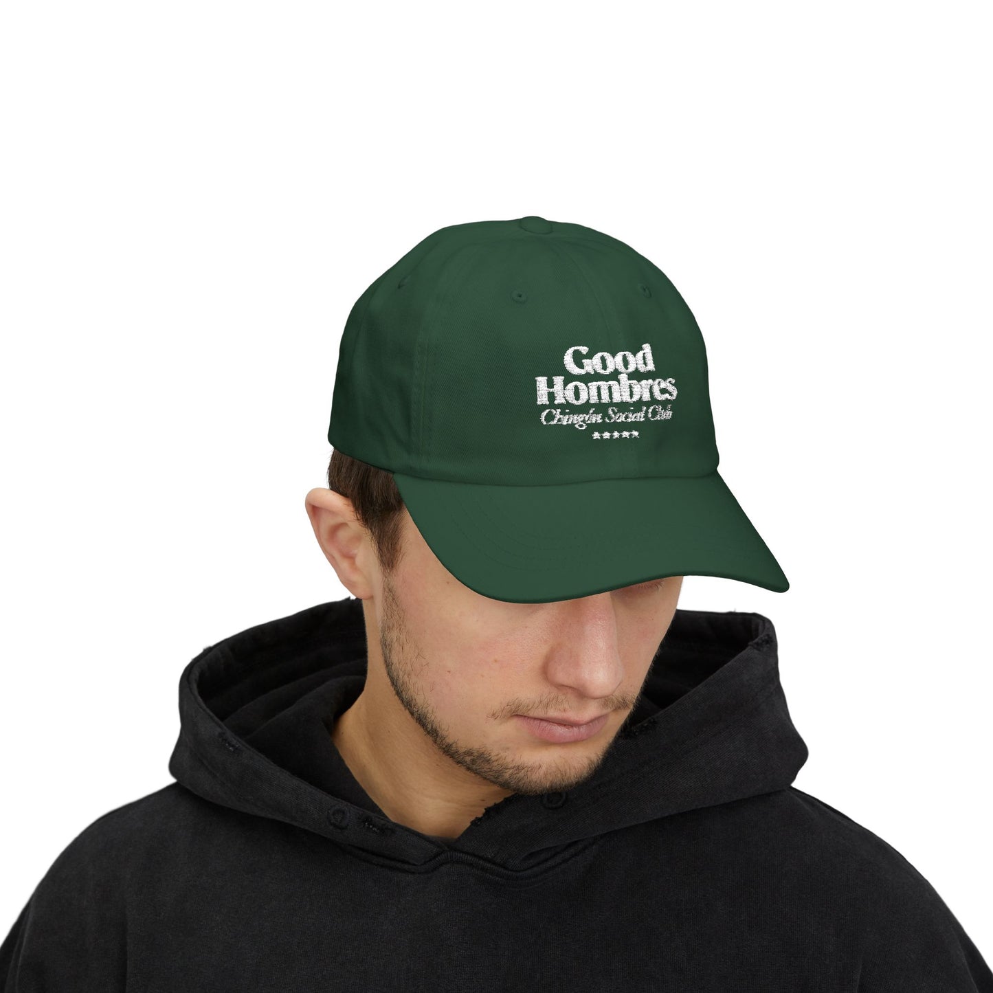 Good Hombres Chingón Social Club - Forest Green Dad Cap