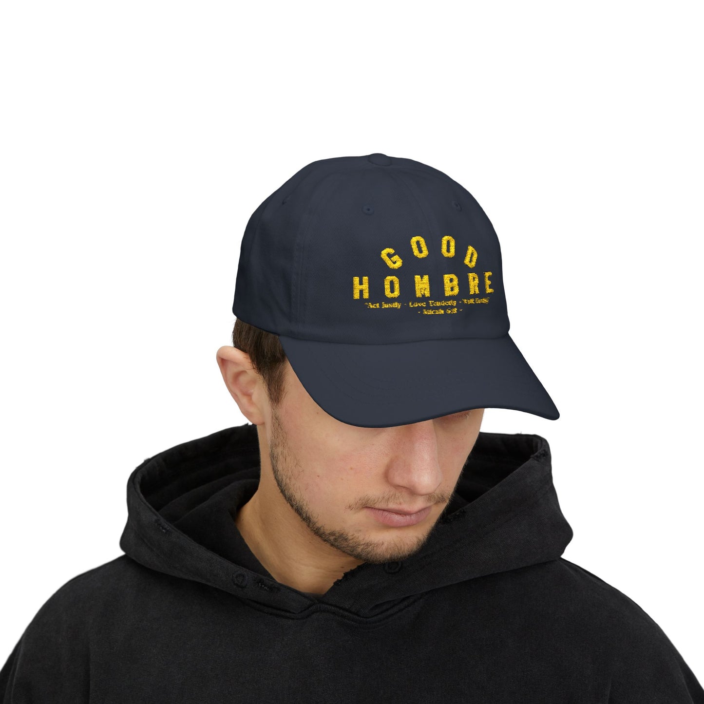 Good Hombre Navy Wisdom - Dad Cap