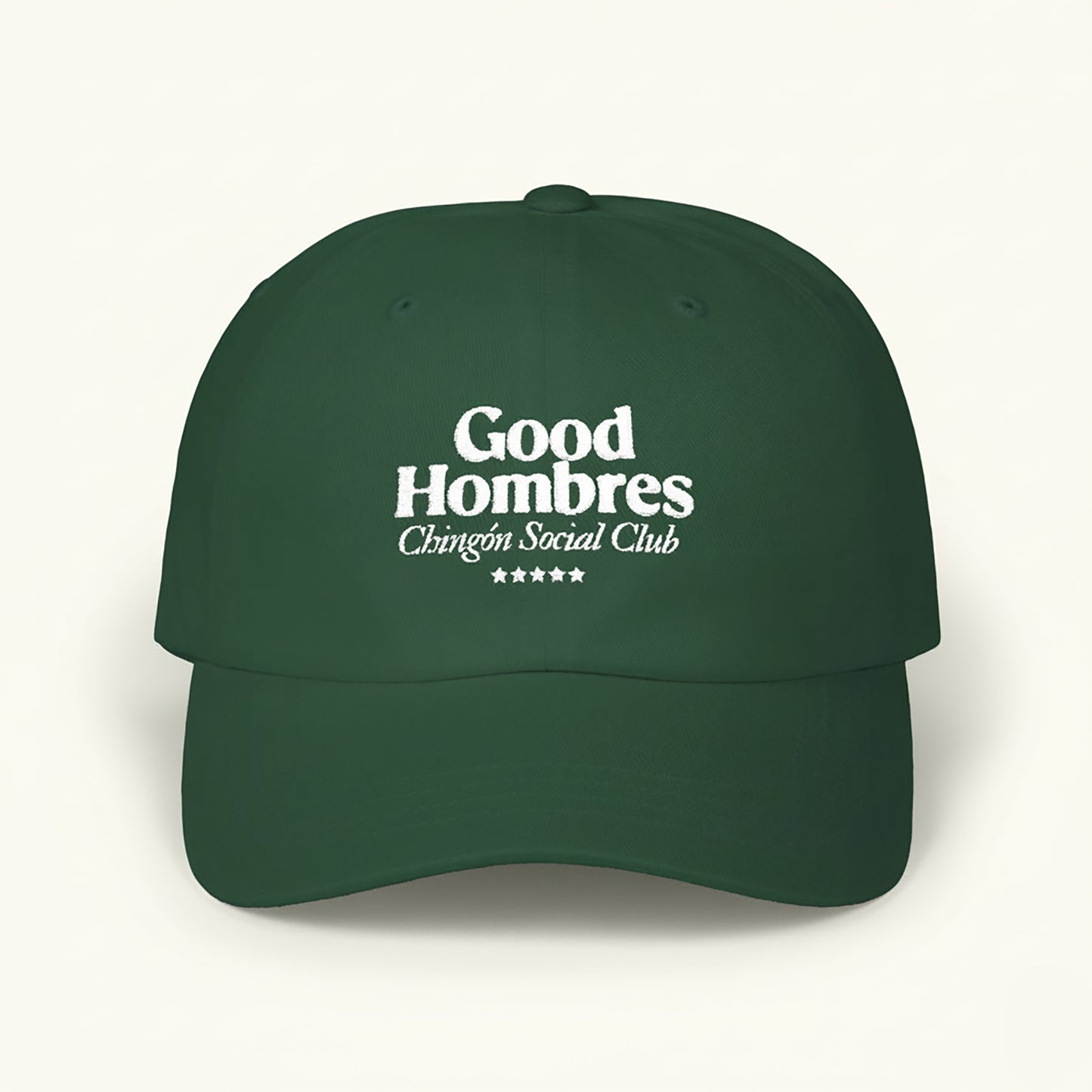 Good Hombres Chingón Social Club - Forest Green Dad Cap