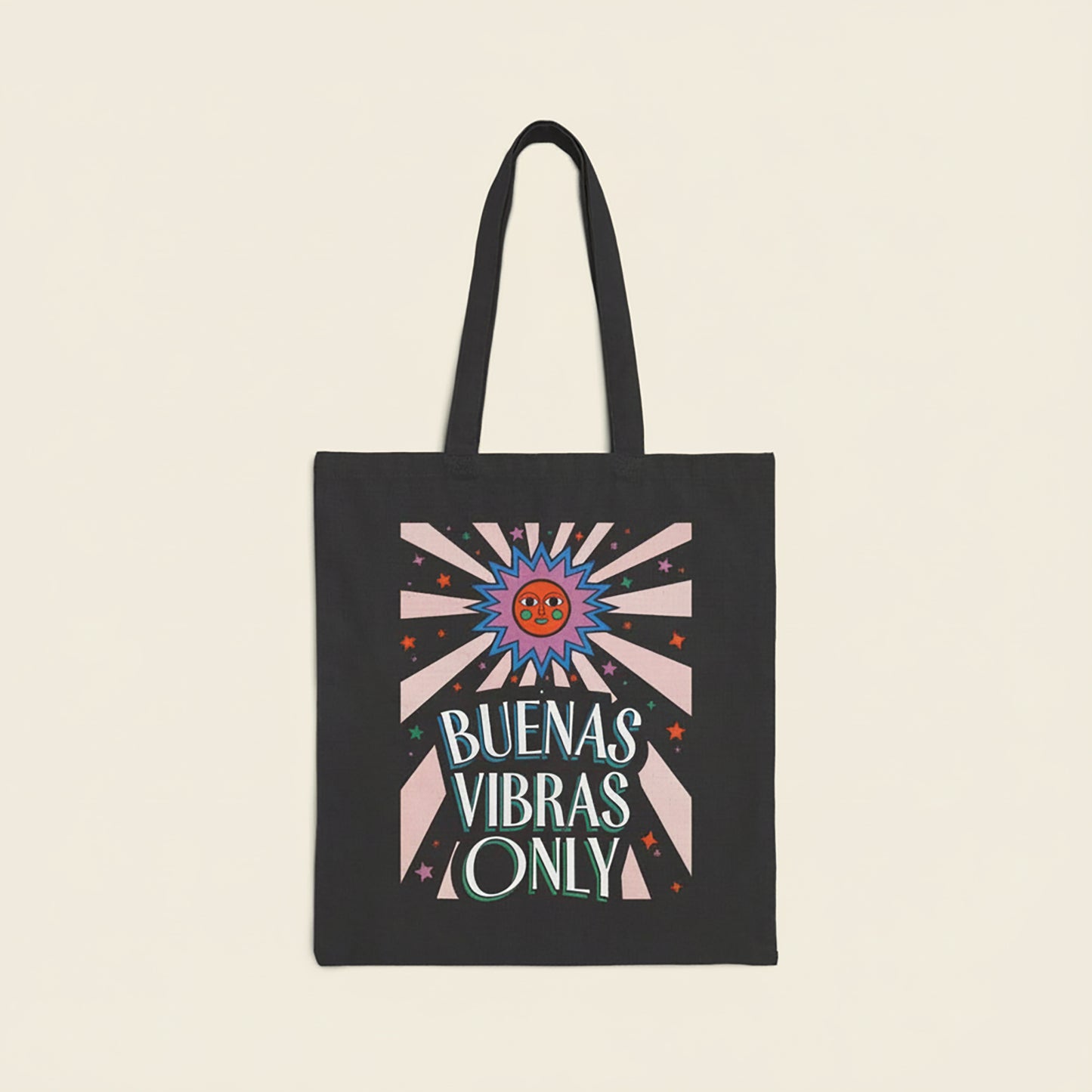 Buenas Vibras Only - Sol Power Tote