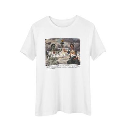 Nuestra York™ Liberty Heritage, Woman's Tee, Withe