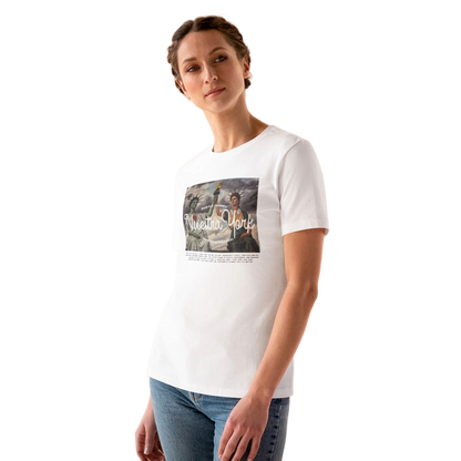 Nuestra York™ Liberty Heritage, Woman's Tee, Withe