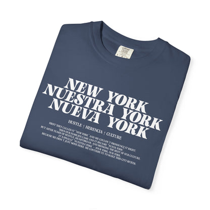 Nuestra York Immigrant Declaration - Midnight Blue
