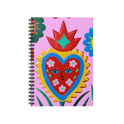 Love de Corazón - Joyful Sacred Heart Notebook