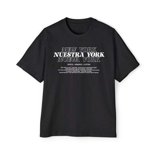 Nuestra York Heritage Statement Classic -  Premium Oversized Tee