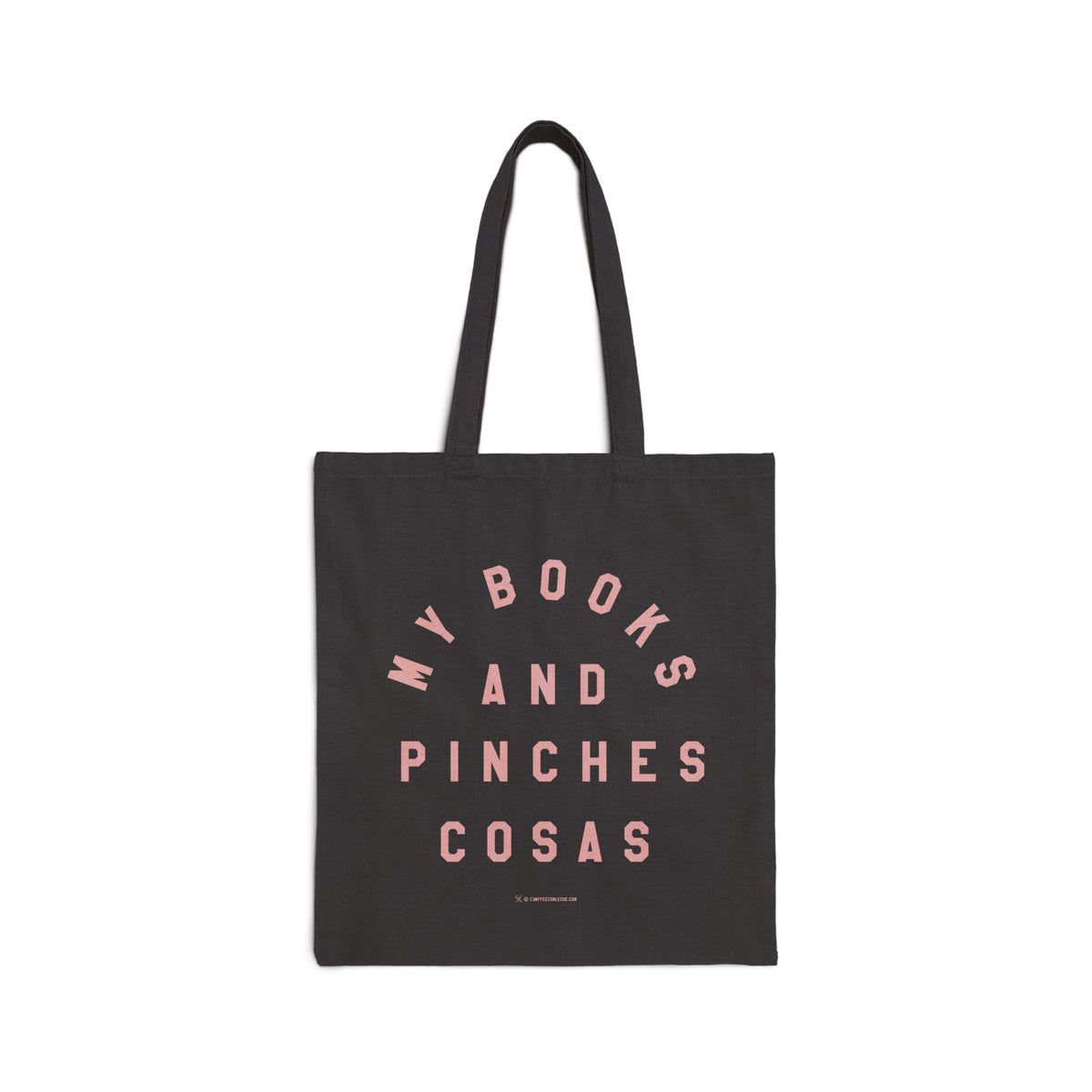 My Books and Pinches Cosas -  Black Canvas Bag