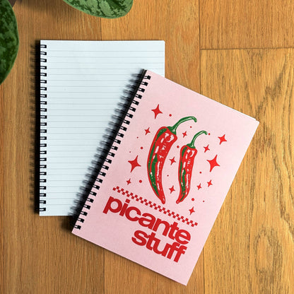 Picante Stuff Notebook - Spicy Thoughts Journal