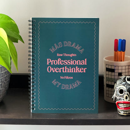 Professional Overthinker Notebook