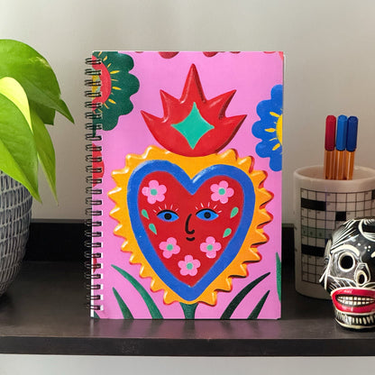 Love de Corazón - Joyful Sacred Heart Notebook