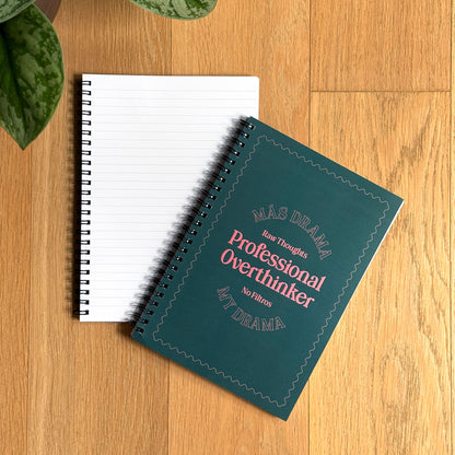 Professional Overthinker Notebook