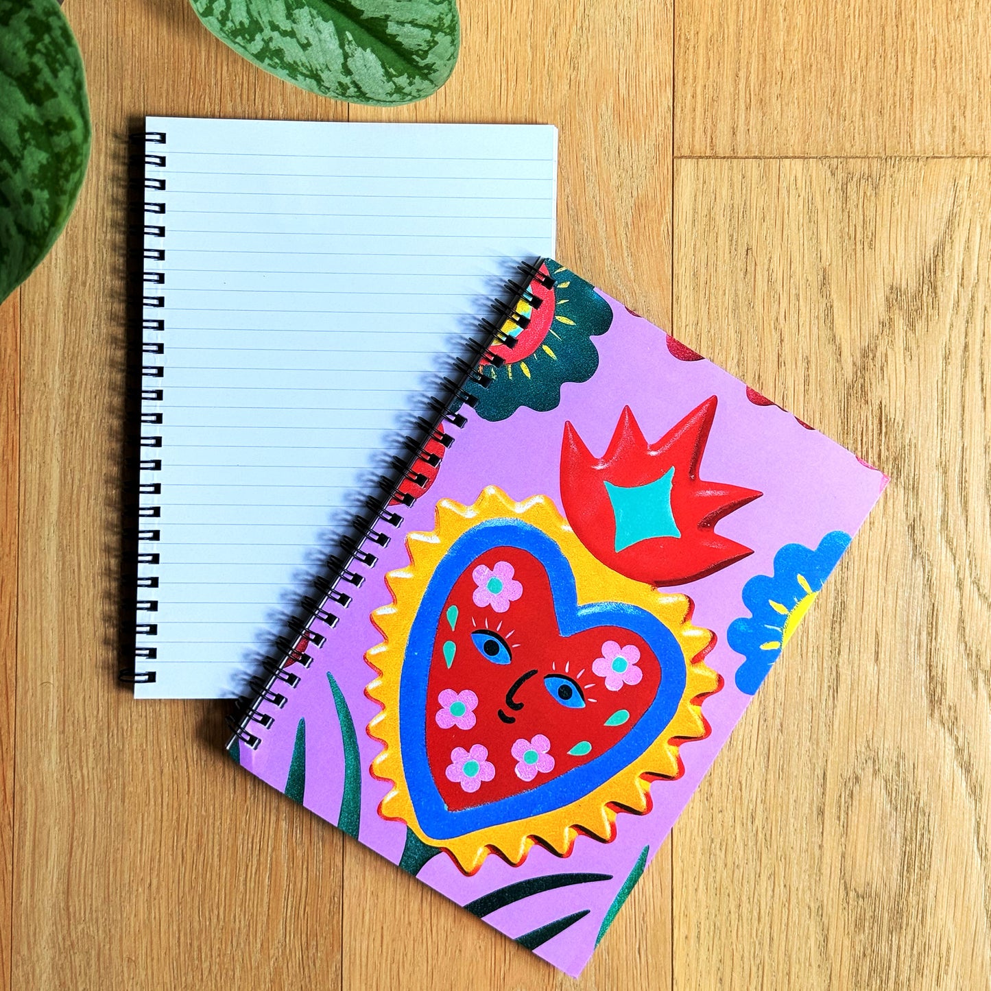 Love de Corazón - Joyful Sacred Heart Notebook