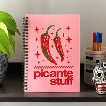Picante Stuff Notebook - Spicy Thoughts Journal